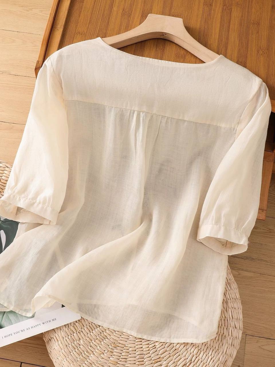 Grace Bloom Everyday Embroidered Top
