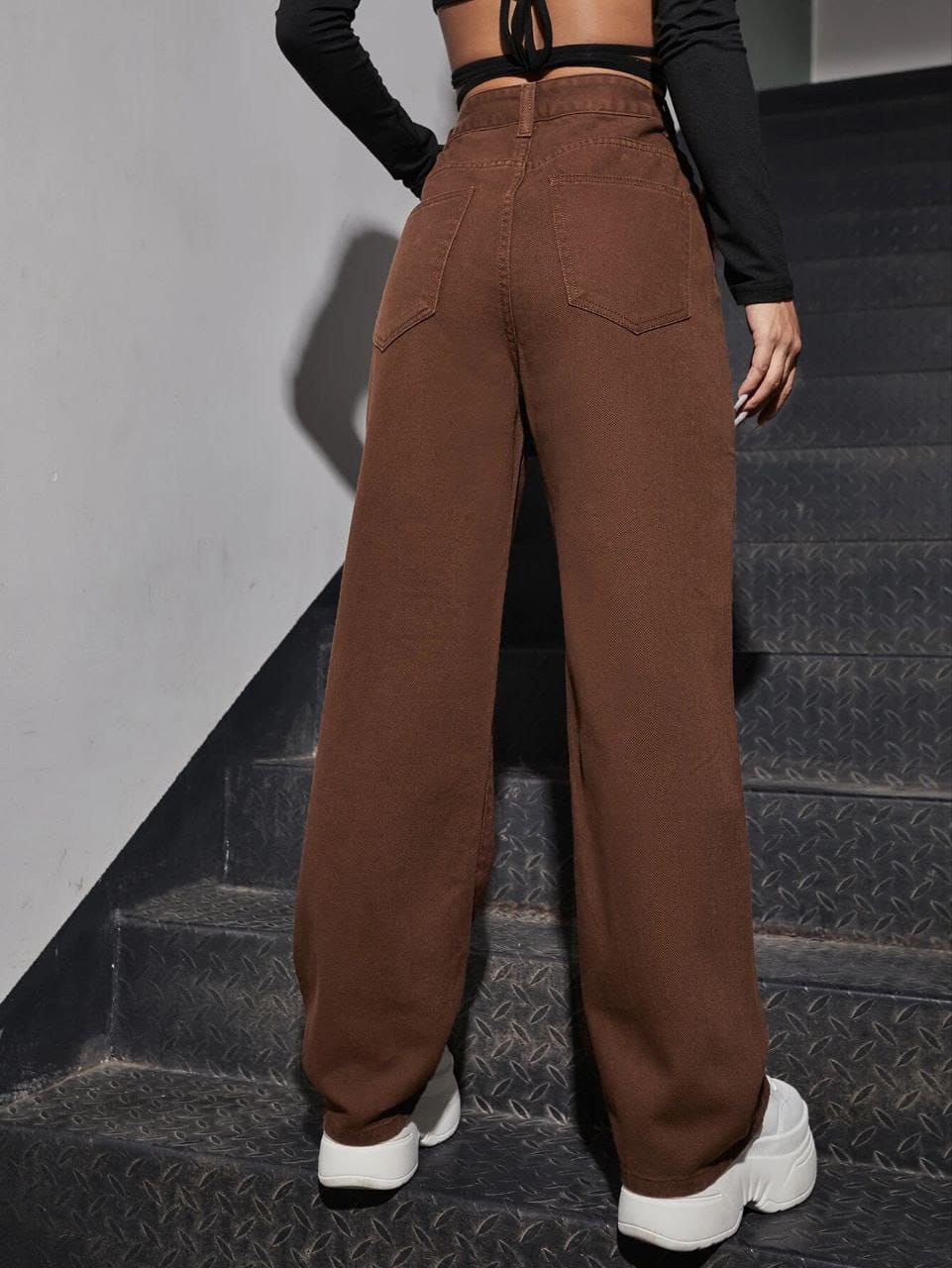 Womens Wide Leg Jeans