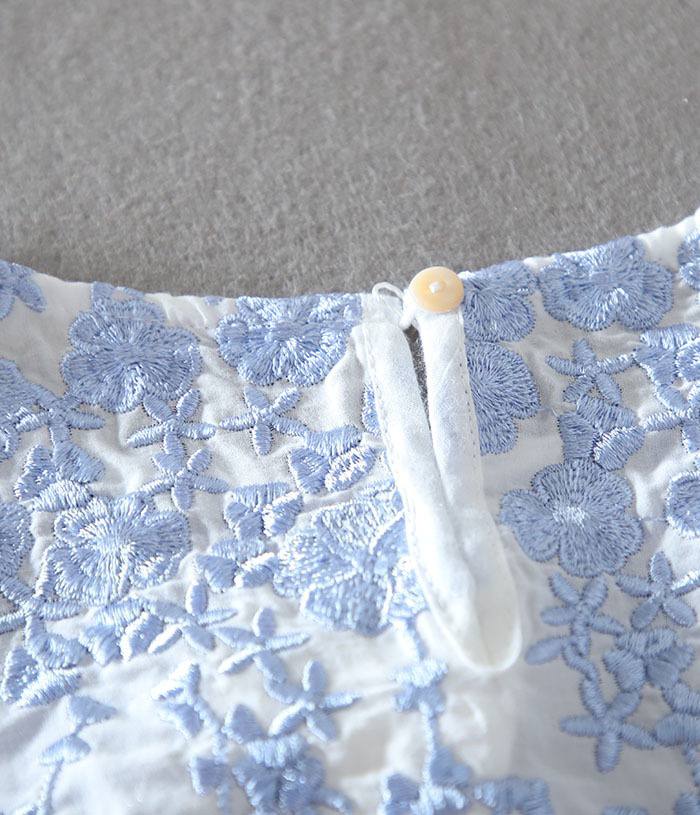Floral Flow Embroidered Top