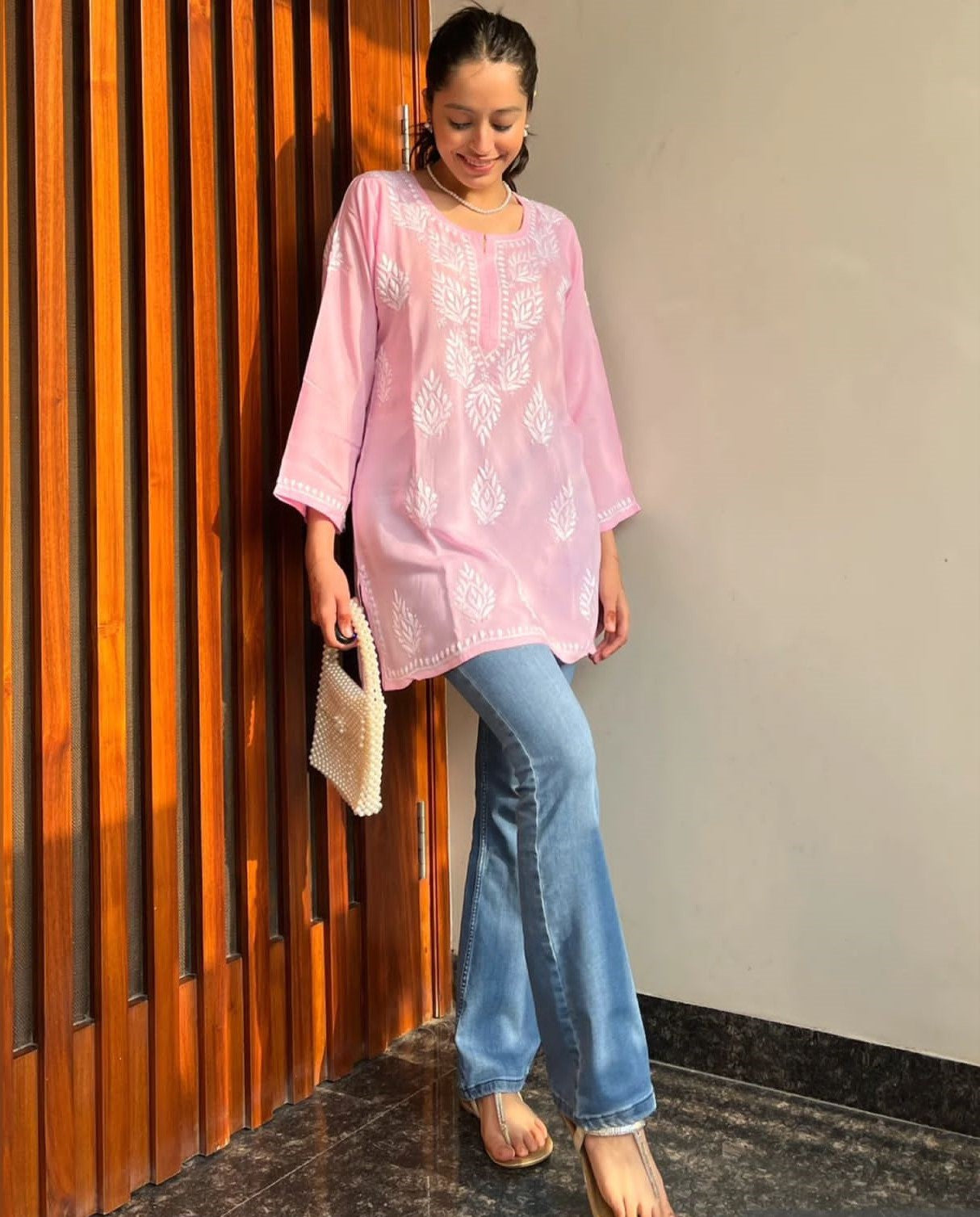 Chikankari Tunic