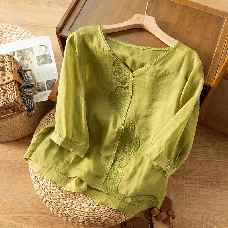 Beautiful Cotton Tunic with Delicate Embroidery