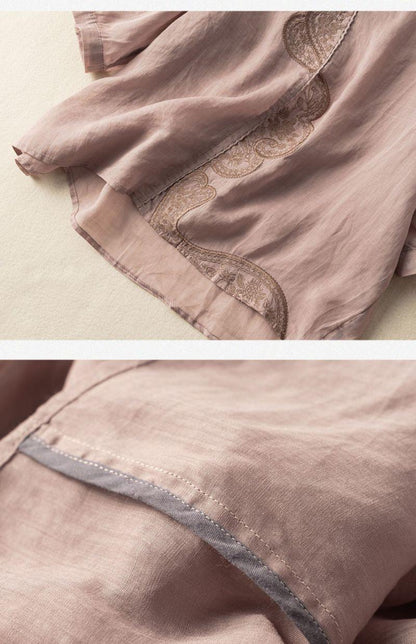 Beautiful Cotton Tunic with Delicate Embroidery