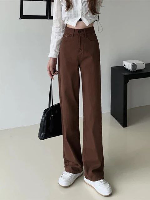 Womens Wide Leg Jeans
