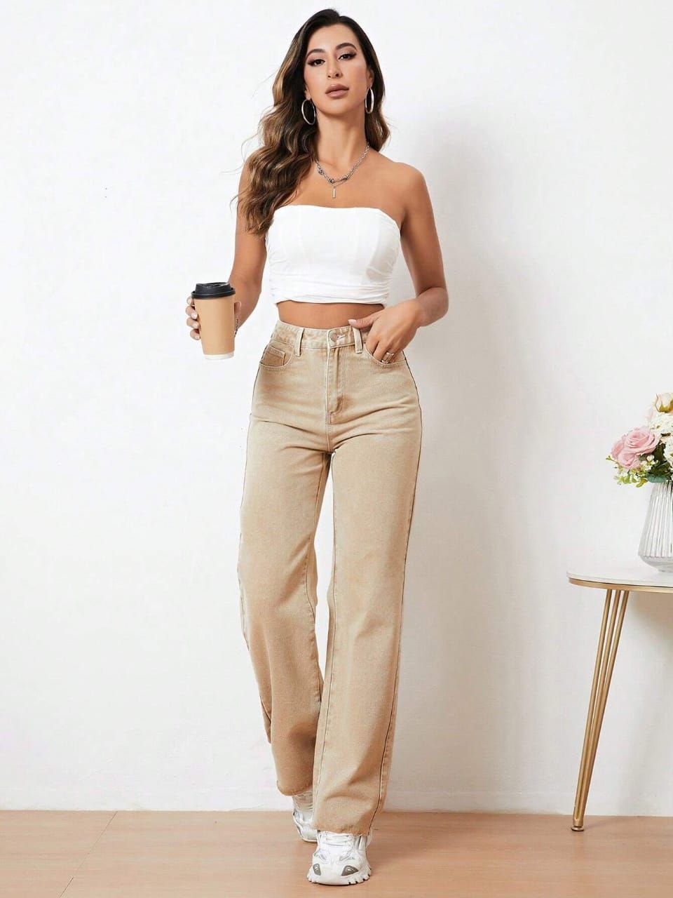 Karma Wide Leg Jeans