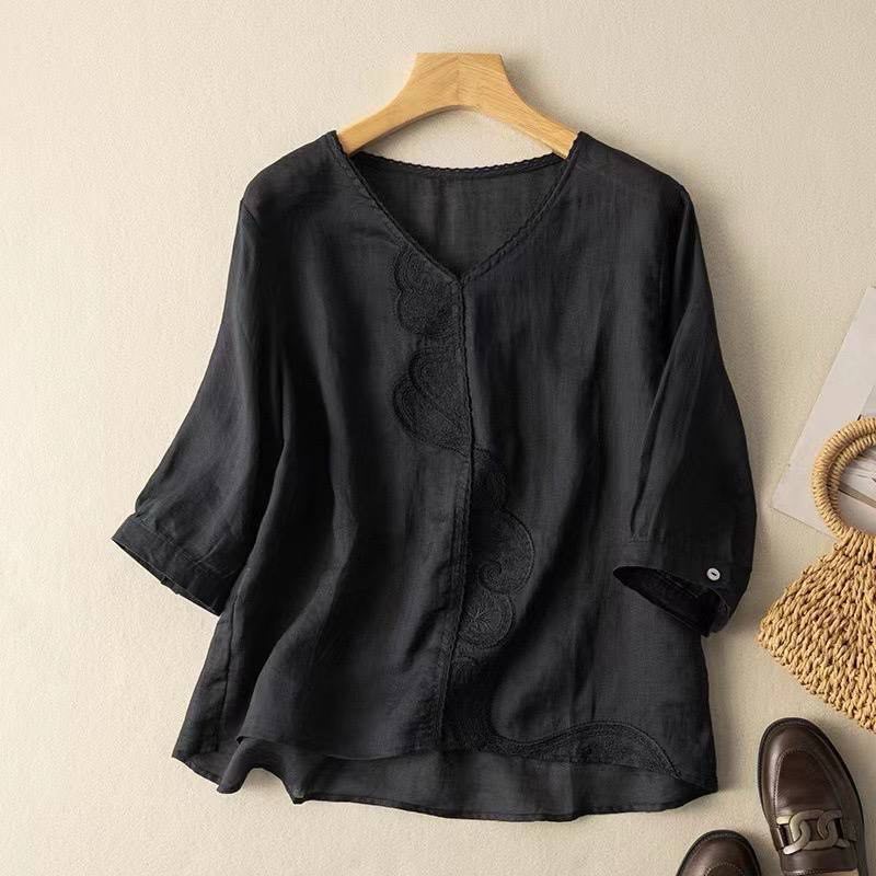 Beautiful Cotton Tunic with Delicate Embroidery