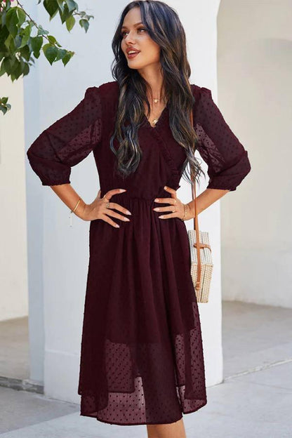 Gorgeous Fit & Flare Georgette Dress